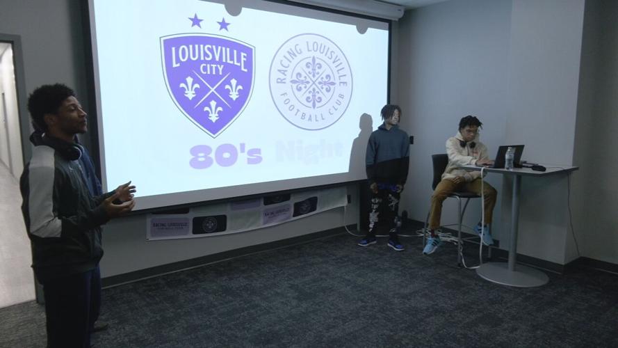 Academy @ Shawnee students pitch ideas to Lou City/Racing Lou