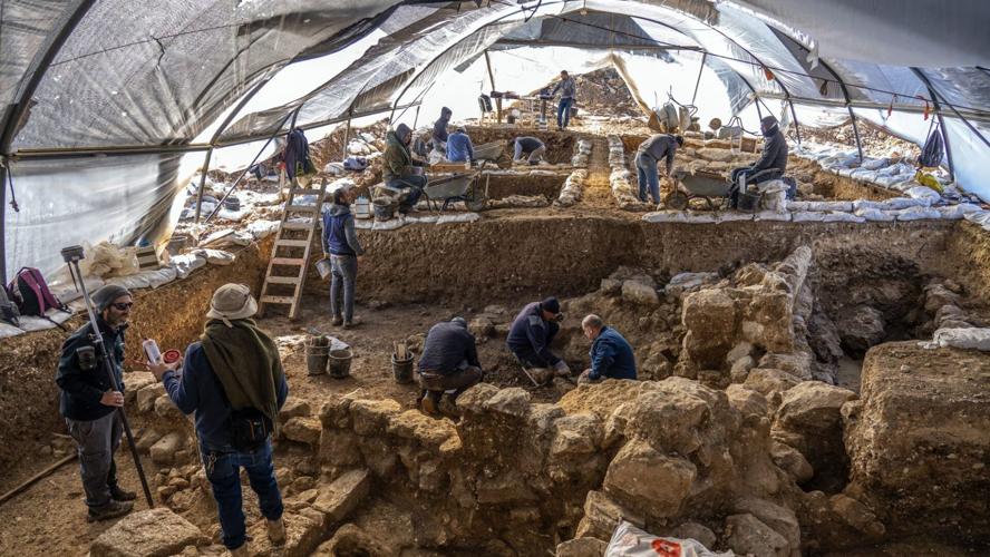 Excavation in Jerusalem