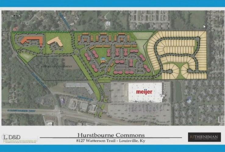 Plan of Hurstbourne Commons