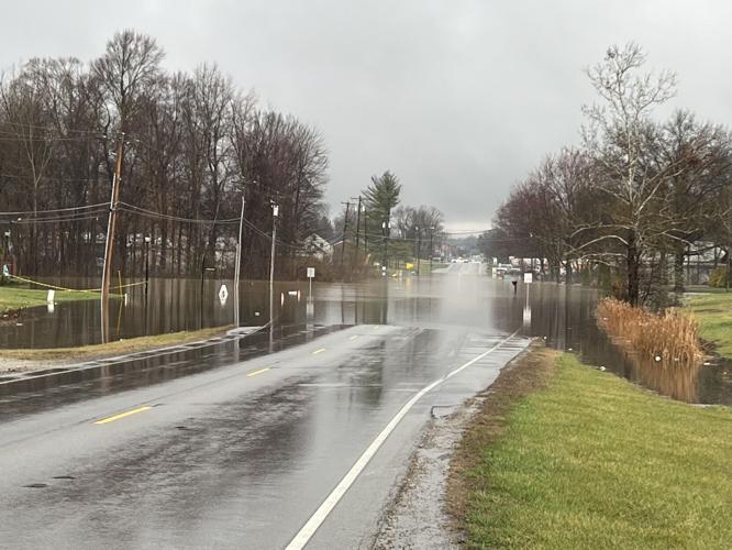 Flooding on US 31 in Indiana