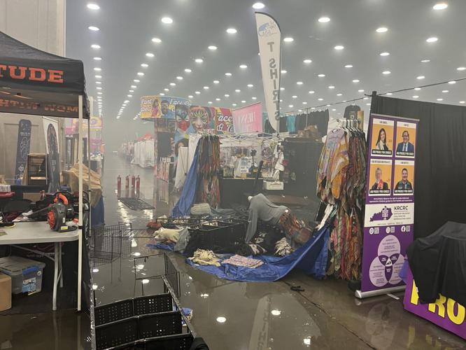 Kentucky Expo Center booth fire