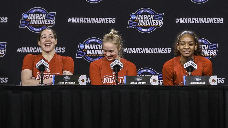 Emily Engstler, Hailey Van Lith, Kianna Smith