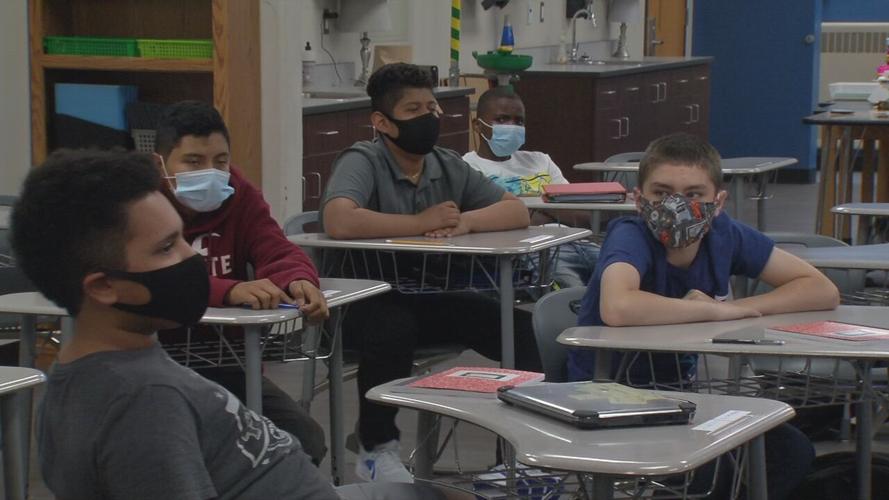 Students In Masks