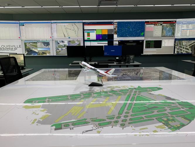 Operations Command Center at the Louisville Muhammad Ali International Airport
