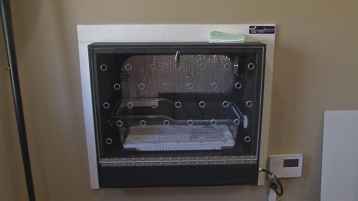 Woman leaves baby in 'Safe Haven' baby box located in Indiana News