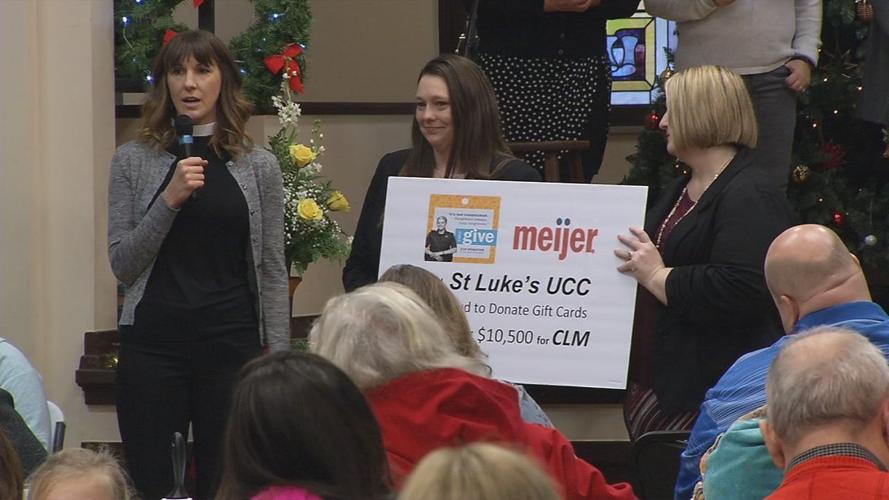 St. Luke's gift presentation