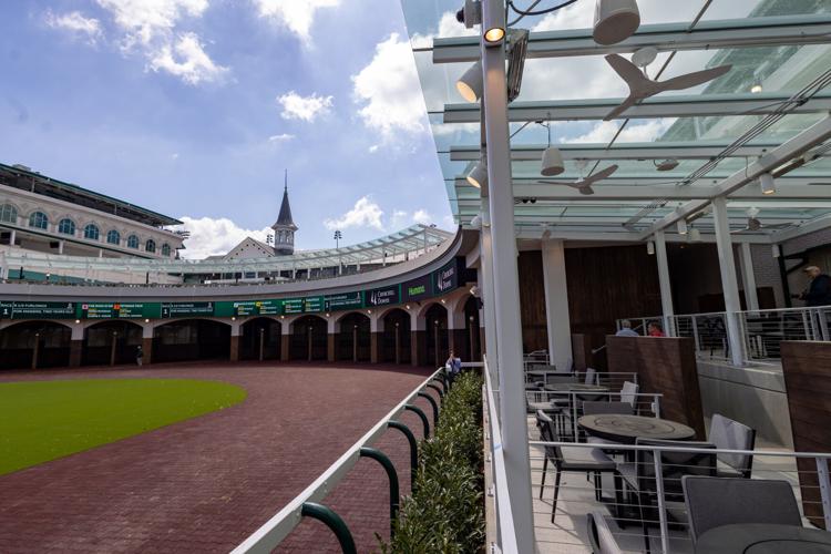 Twin Spires at Paddock area at Churchill Downs.jpeg