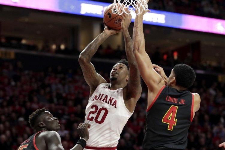 Indiana forward De'Ron Davis