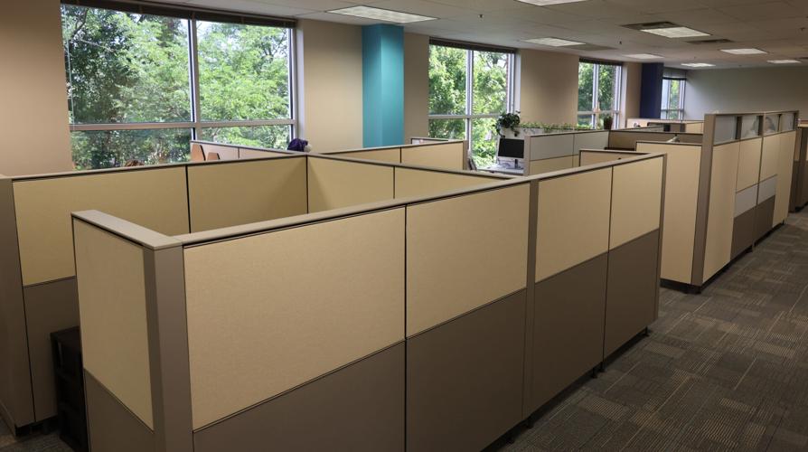 Working space at Confluent Health headquarters