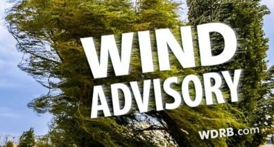 Wind Advisory issued for our area