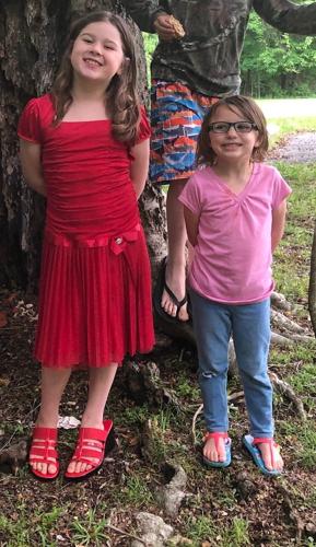 Missing Grayson County Children 8-year-old Carlie-Geary and 5-year-old Chyenne