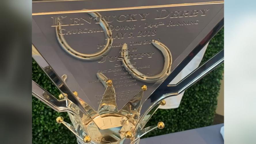 2018 Triple Crown trophy