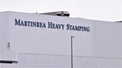 Martinrea Heavy Stamping in Shelbyville KY logo on building