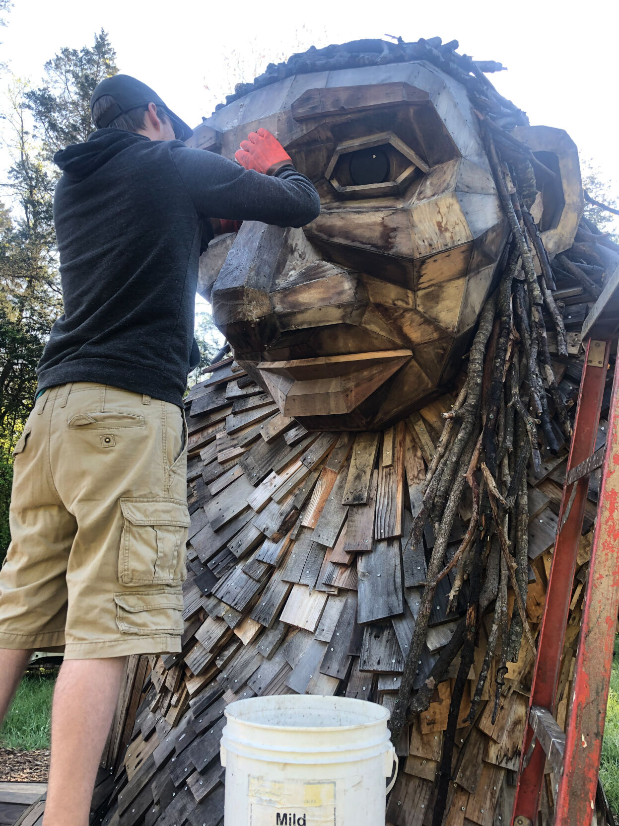 Elina Cleaning in Bernheim Forest.jpg