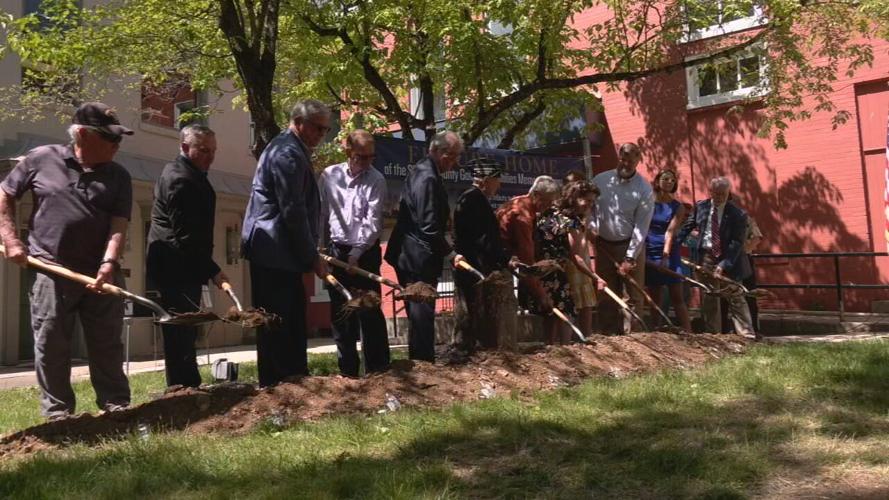Groundbreaking for Shelby Co. Gold Star Families Monument