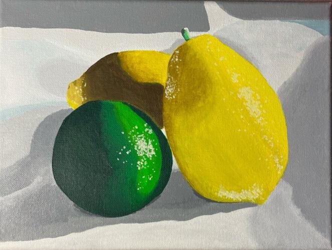 Lemon Lime Lemon painting