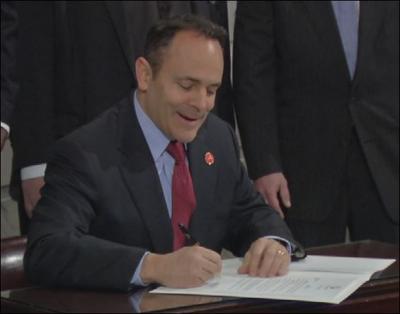 Bevin bill signing