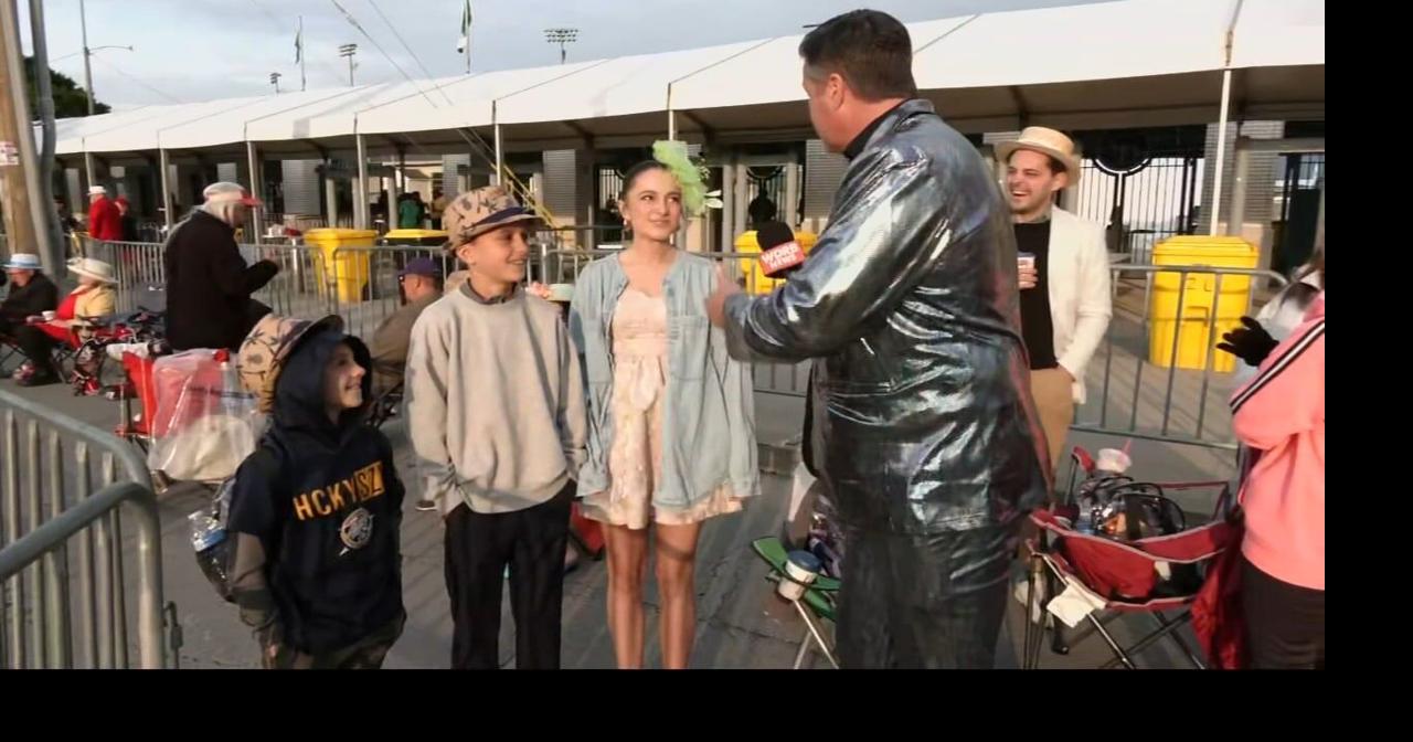 Keith Kaiser checks in with some Derby-goers from Pittsburg