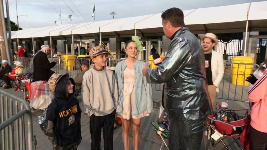 Keith Kaiser checks in with some Derby-goers from Pittsburg