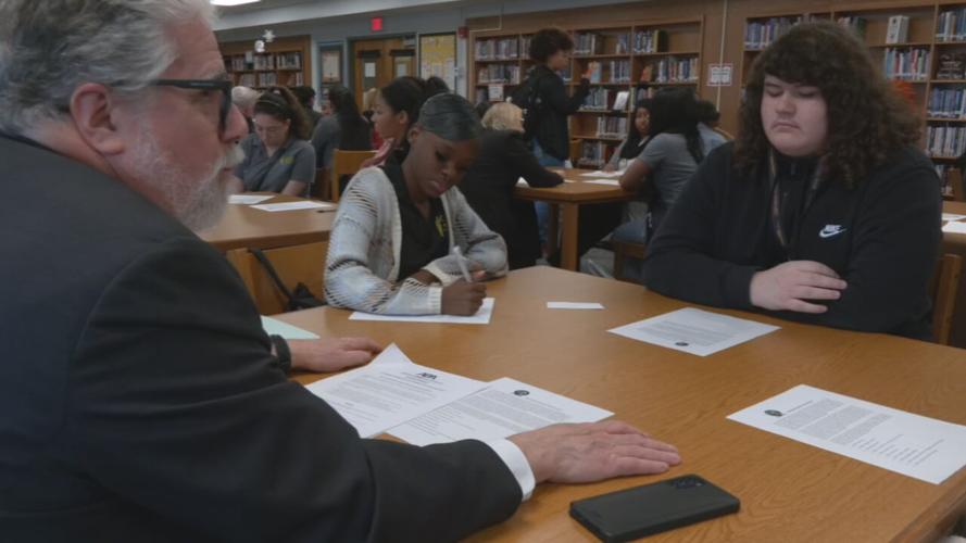 Federal judges speak to JCPS students at Central High School 1-31-24
