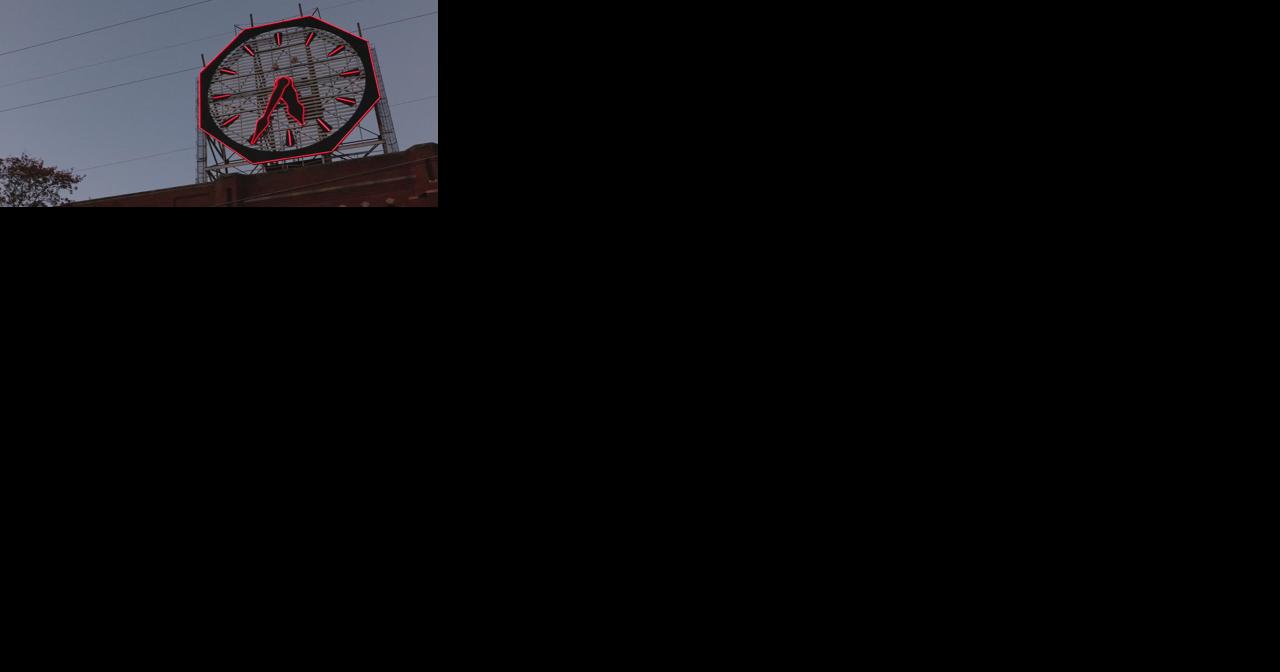 Clarksville community celebrates illumination of historic Colgate Clock