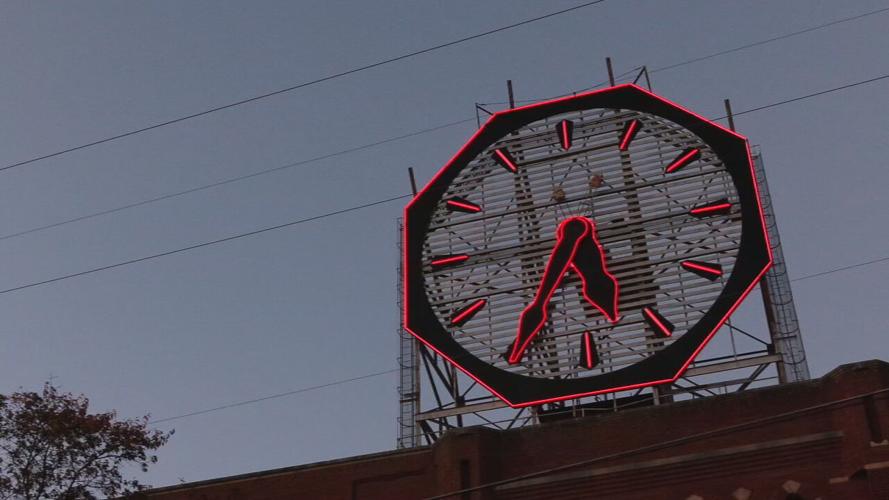 Colgate Clock lit - 11.15.25