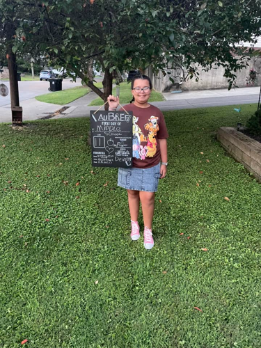 Debbie Sandlin Daub's 6th grader