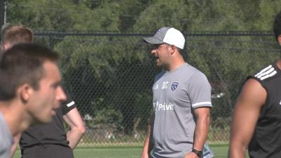 LouCity FC head coach Danny Cruz