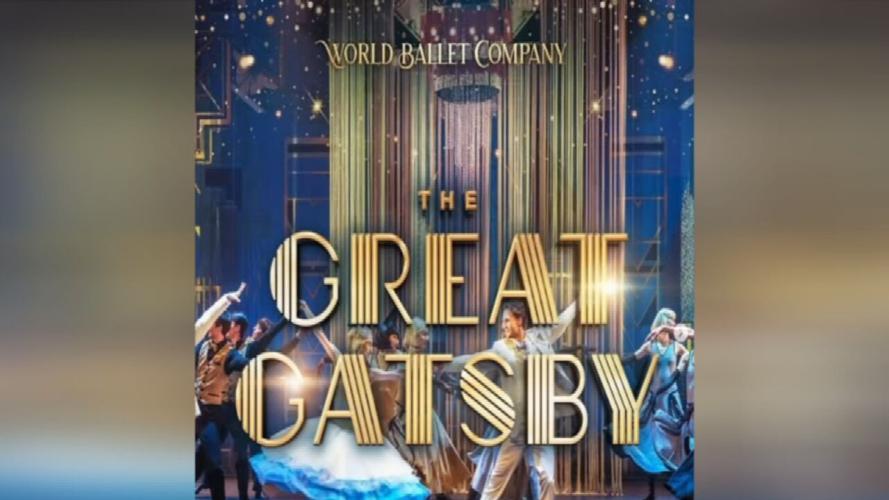 The Great Gatsby artwork for Louisville Ballet production