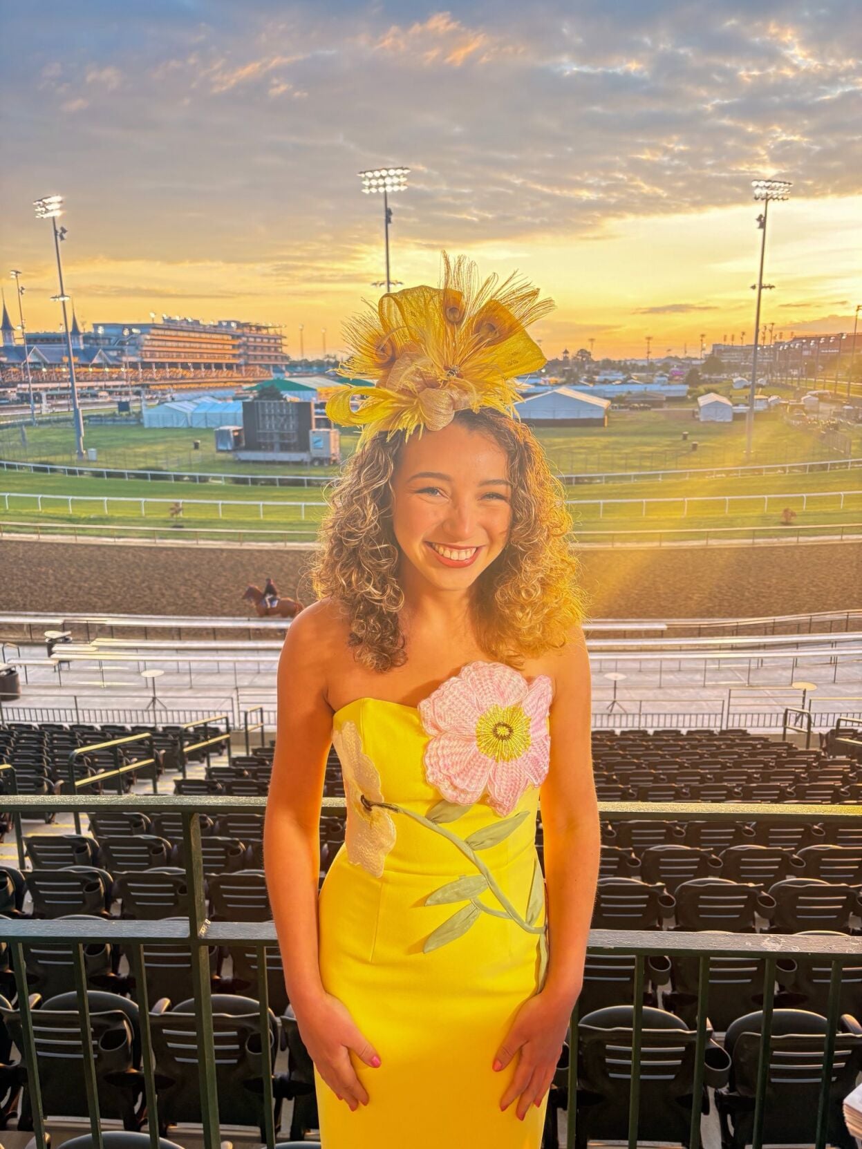 Reyna on Derby day 5-2-26