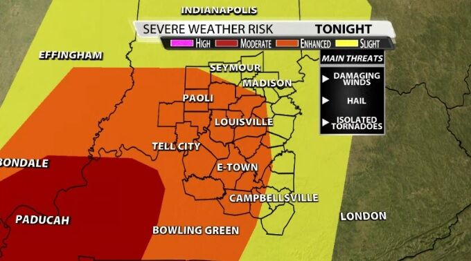 Update: Strong To Severe Storms Likely Wednesday Night | Weather Blog ...