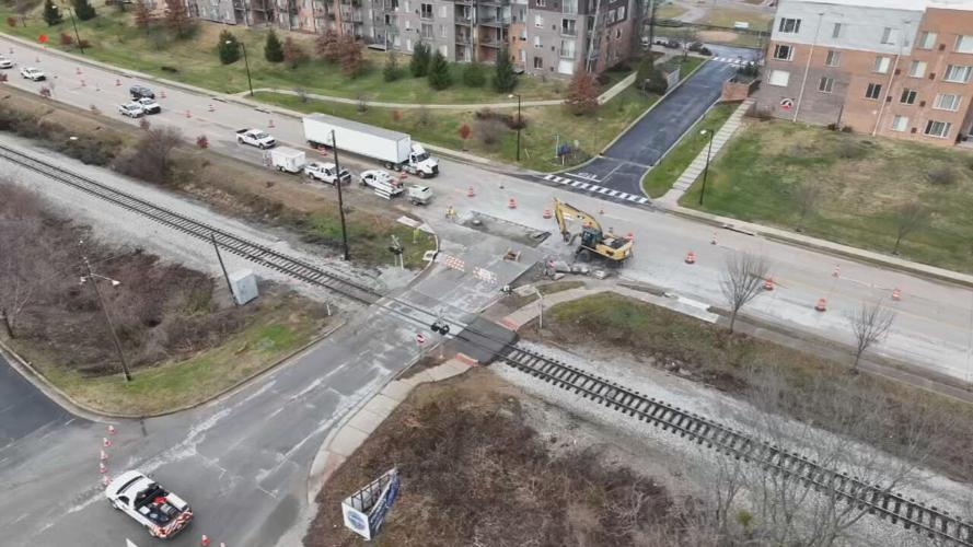 River Road Construction (Drone)