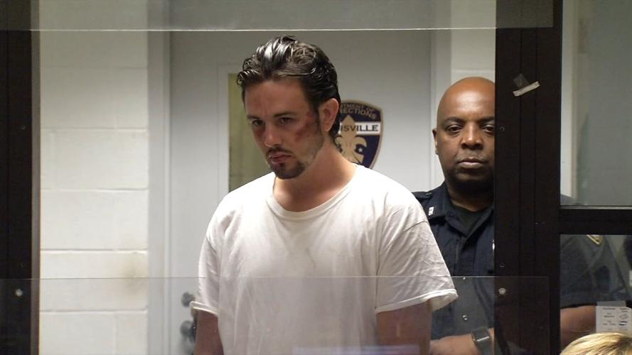 Brandon Hinton (suspect accused of stealing LMPD cruiser on July 30, 2019)