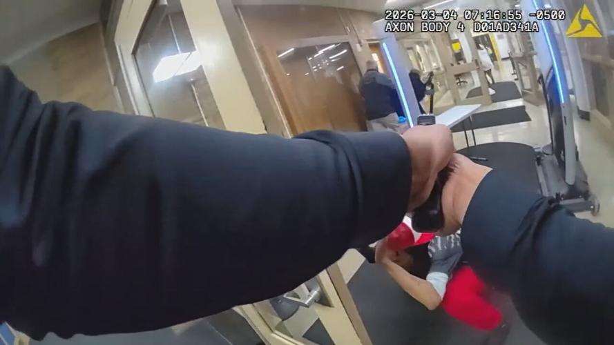 Central HS gunpoint arrest body camera video 3-4-26