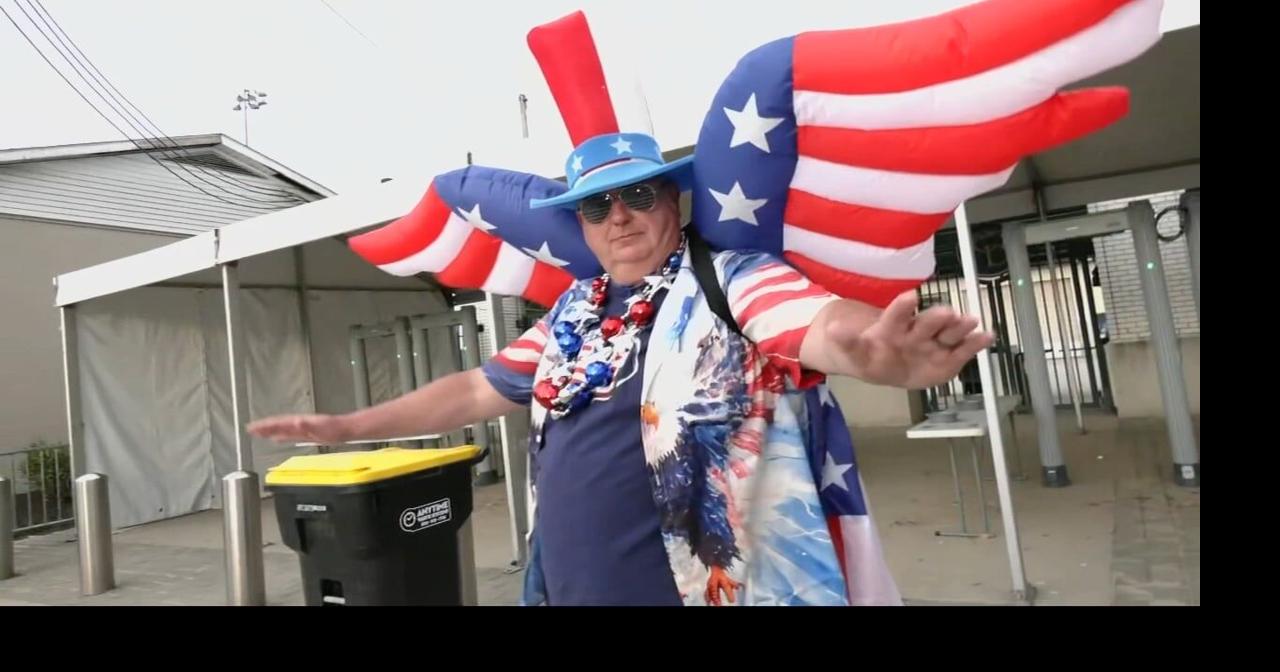 Keith Kaiser catches up with the characters waiting to get into Churchill Downs