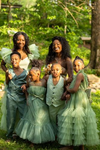 Jasmine Edwards and family