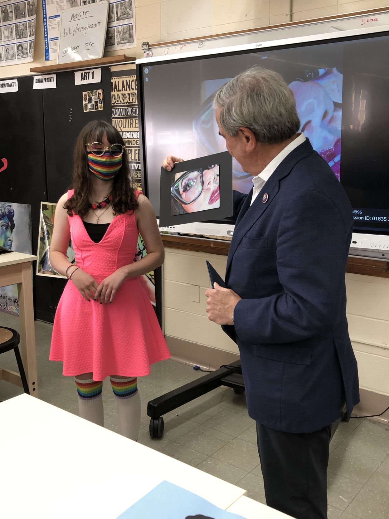 Yarmuth with Heidi Anderson