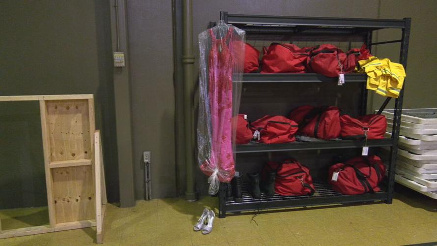 Prom dress at Fern Creek fire