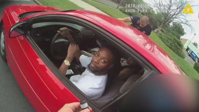 Body camera video of traffic stop by former LMPD Det. Kevin Crawford