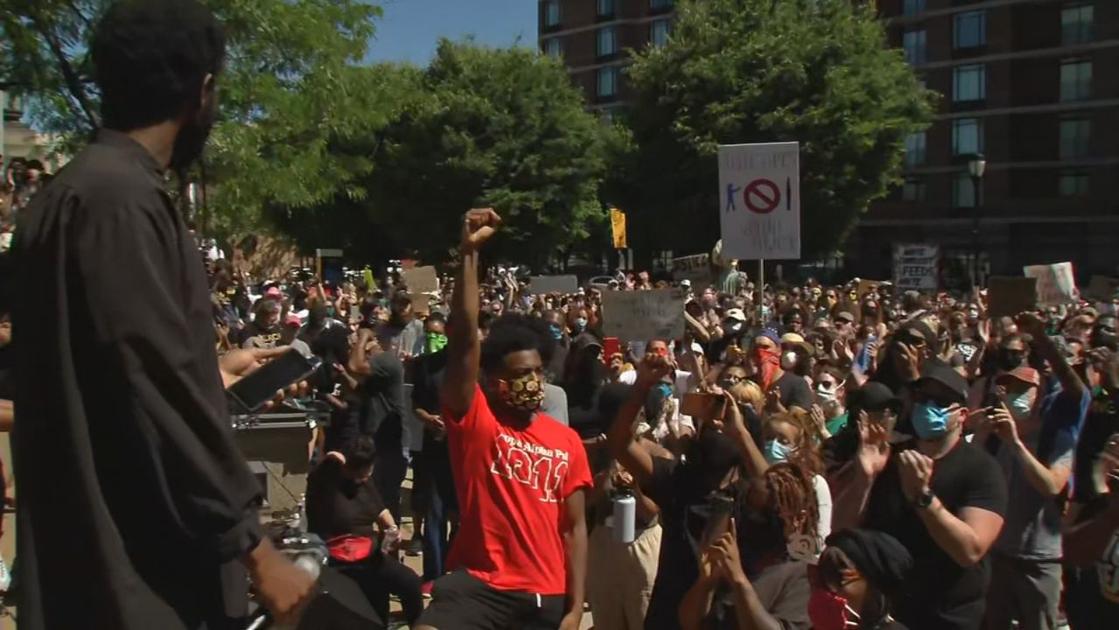 Black Lives Matter Louisville holds &#39;healing ceremony&#39; after three nights of protests | News ...