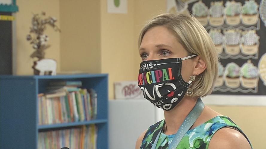Tamara Swarens, the principal at Grant Line Elementary
