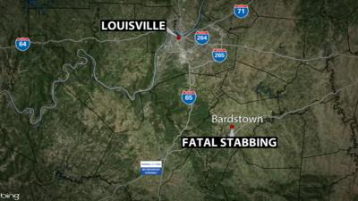 MAP:  Fatal stabbing on Camptown Road in Bardstown in April 2020