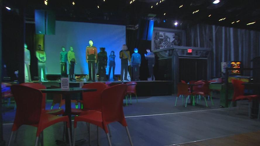 The stage at Zanzabar on South Preston Street in Louisville, Ky.