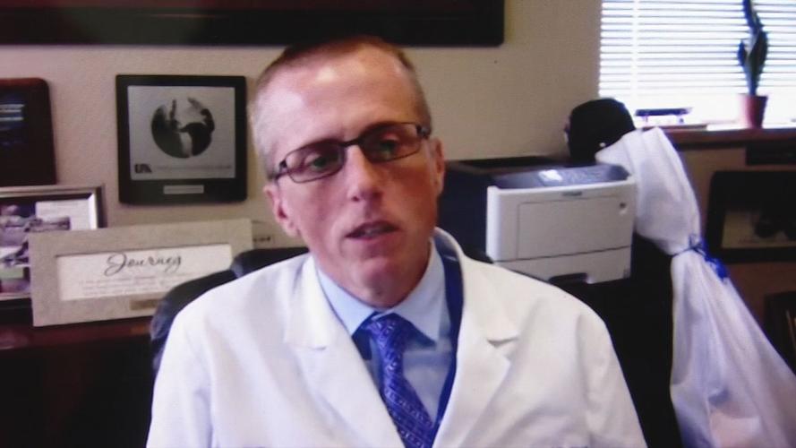 Dr. Scottie B. Day, physician in chief at Kentucky Children's Hospital