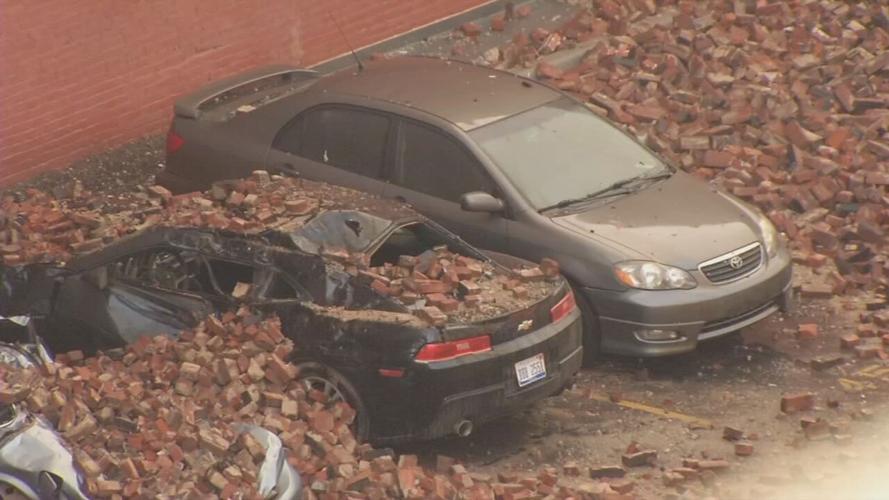 Cars damaged by Whiskey Row fire