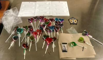 Lollipops laced with suspected Ecstasy (Source: Shelby County Sheriff's Office)