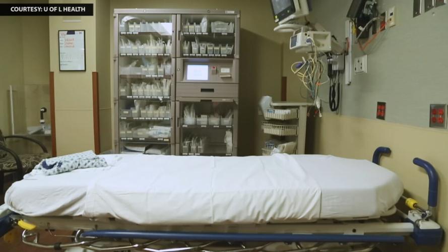 U of L Health (U of L Hospital, University Hospital) bed