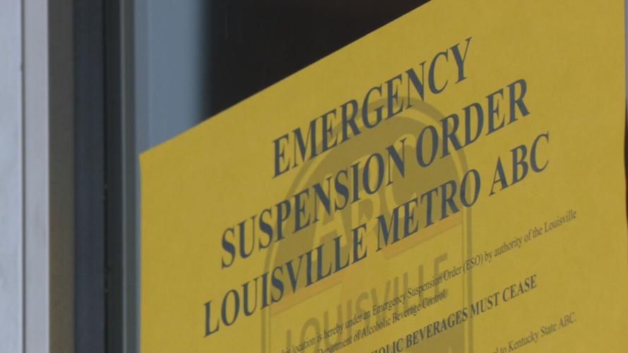 Emergency Suspension Order