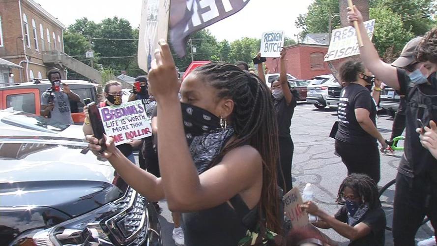PROTESTERS CONFRONT MAYOR FISCHER AT RIBBON CUTTING - 7-10-2020  (8).jpg