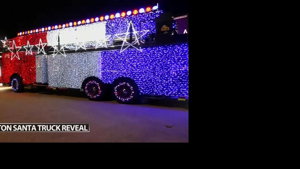 Zoneton Fire Santa firetruck unveiling - 12.3.25